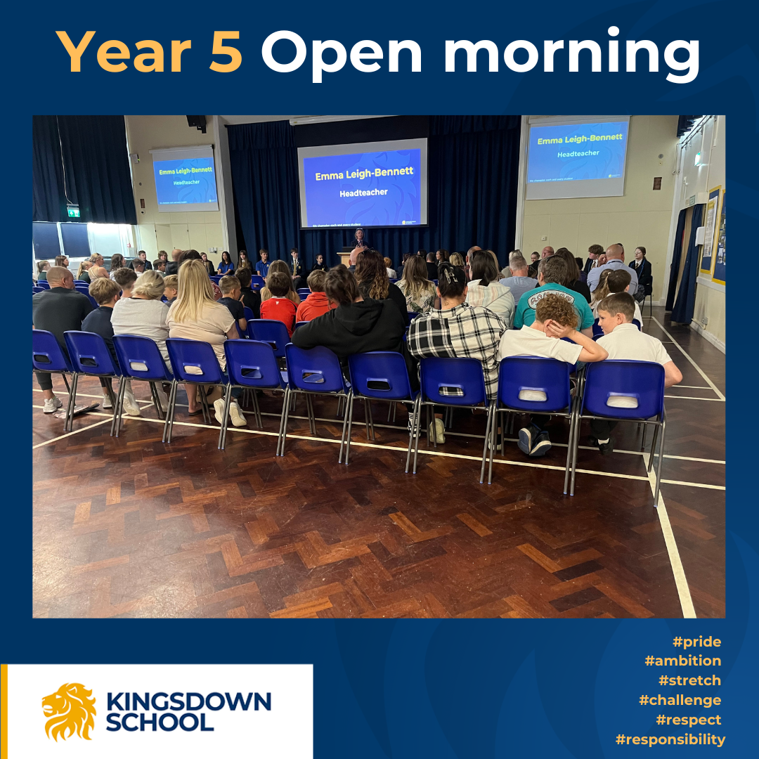 YEAR 5 Open morning 